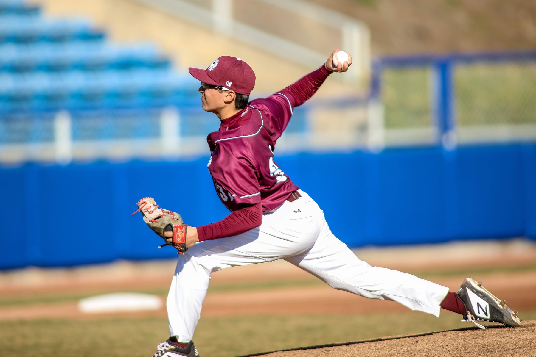 Four Roanoke pitchers allowed just four hits and struck out 17 Greensboro batters as the Maroons topped The Pride 4-0 on Tuesday night in Salem.