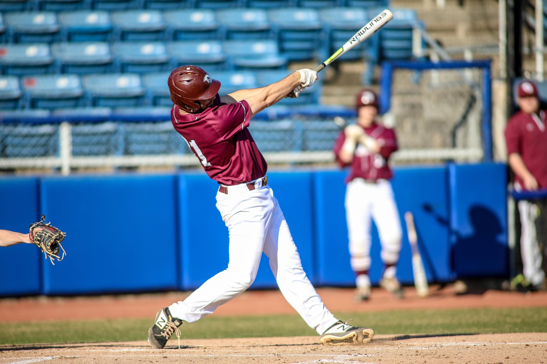 Will Salva drove in four runs in game one.