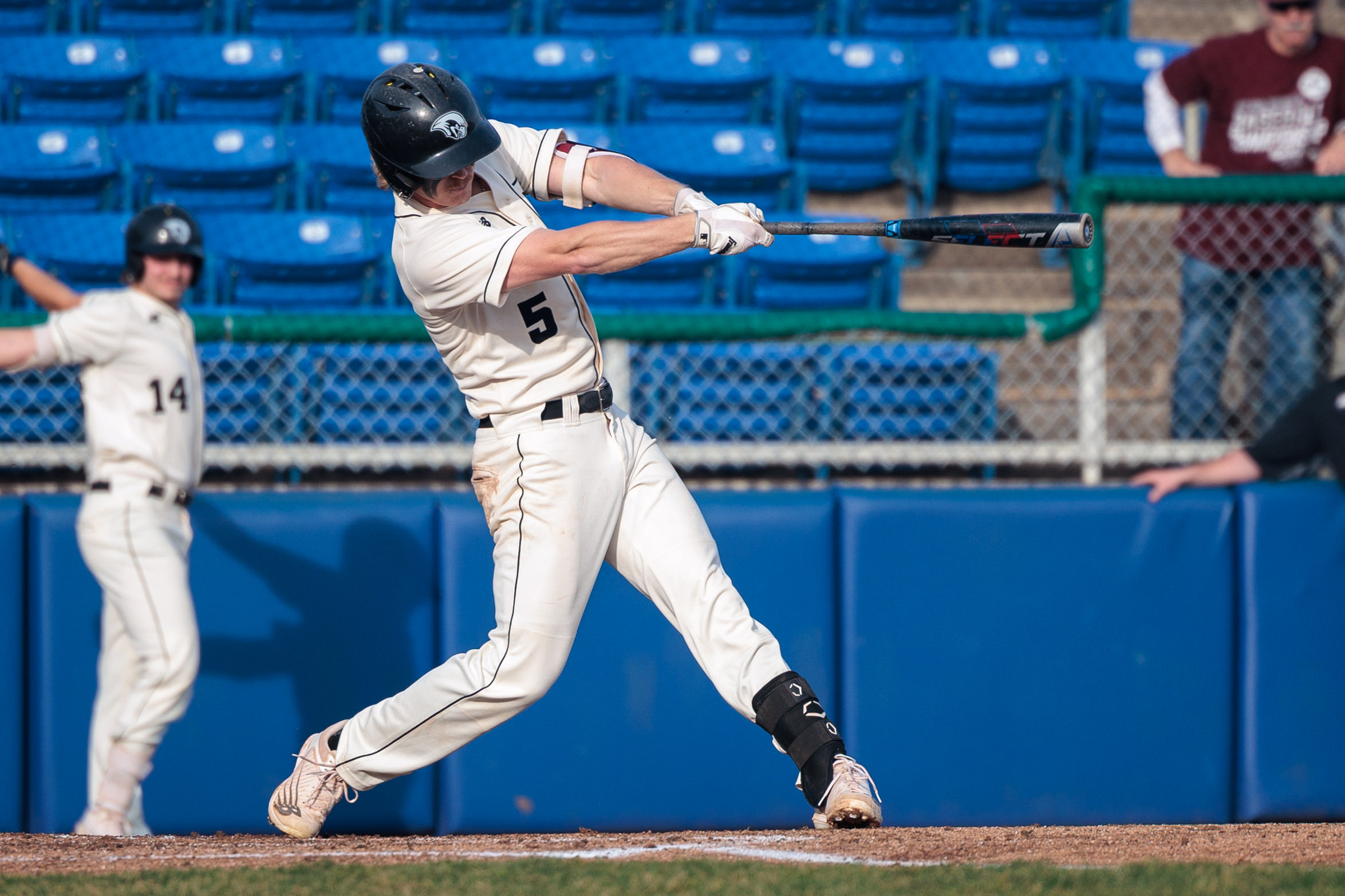 Conner Butler had three hits including a walk-off single in game one