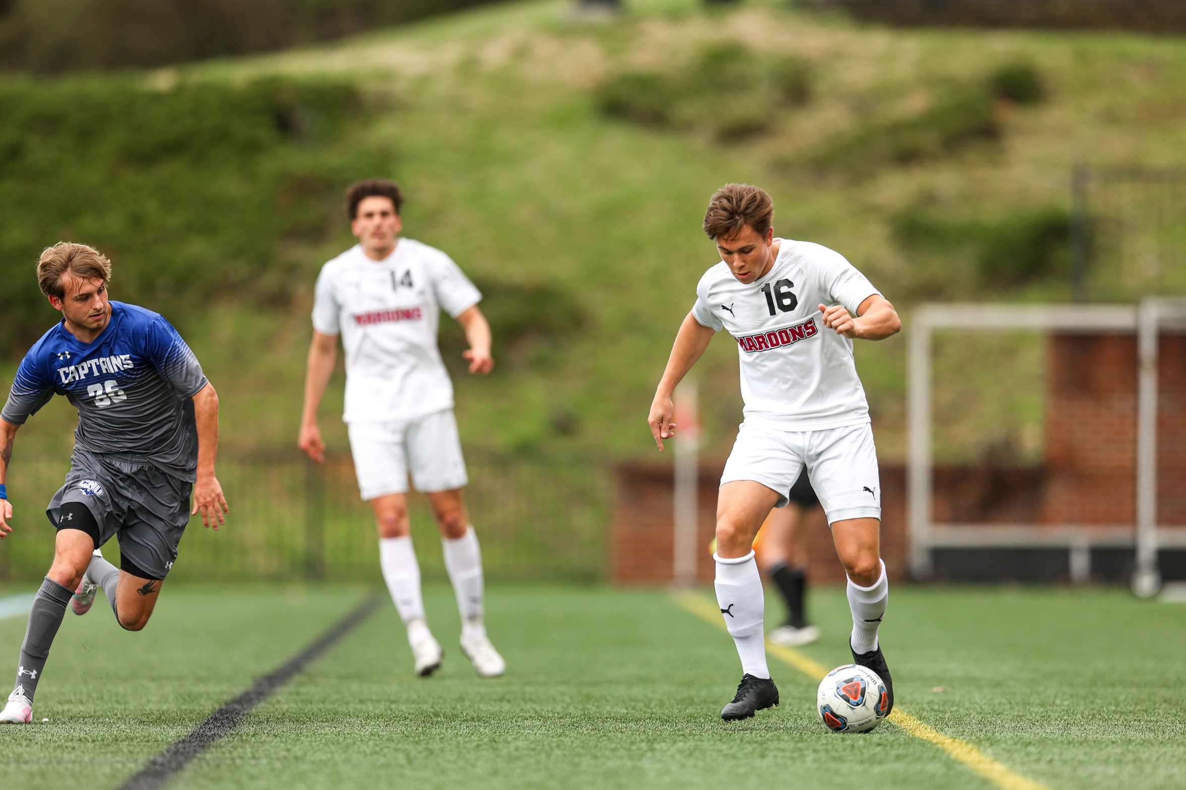 action photo of RC soccer player Chris Jerrild