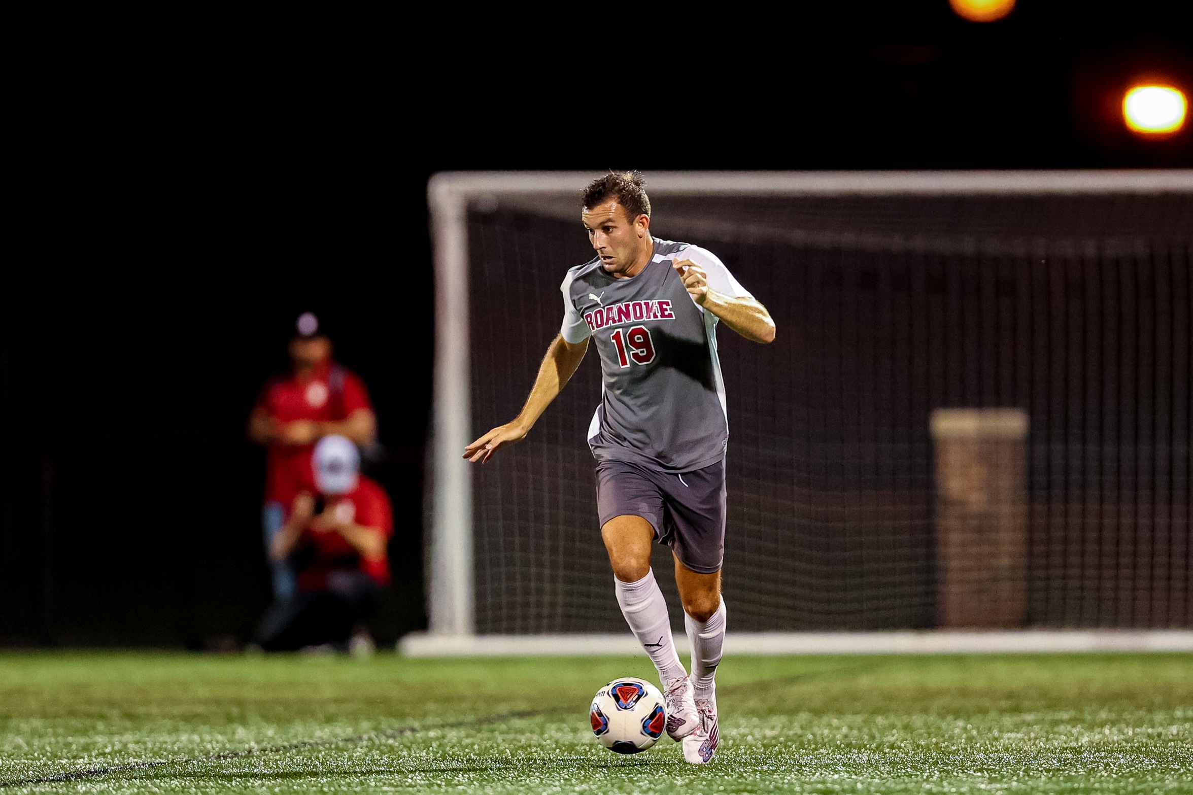 action photo of RC soccer player Liam Camilleri