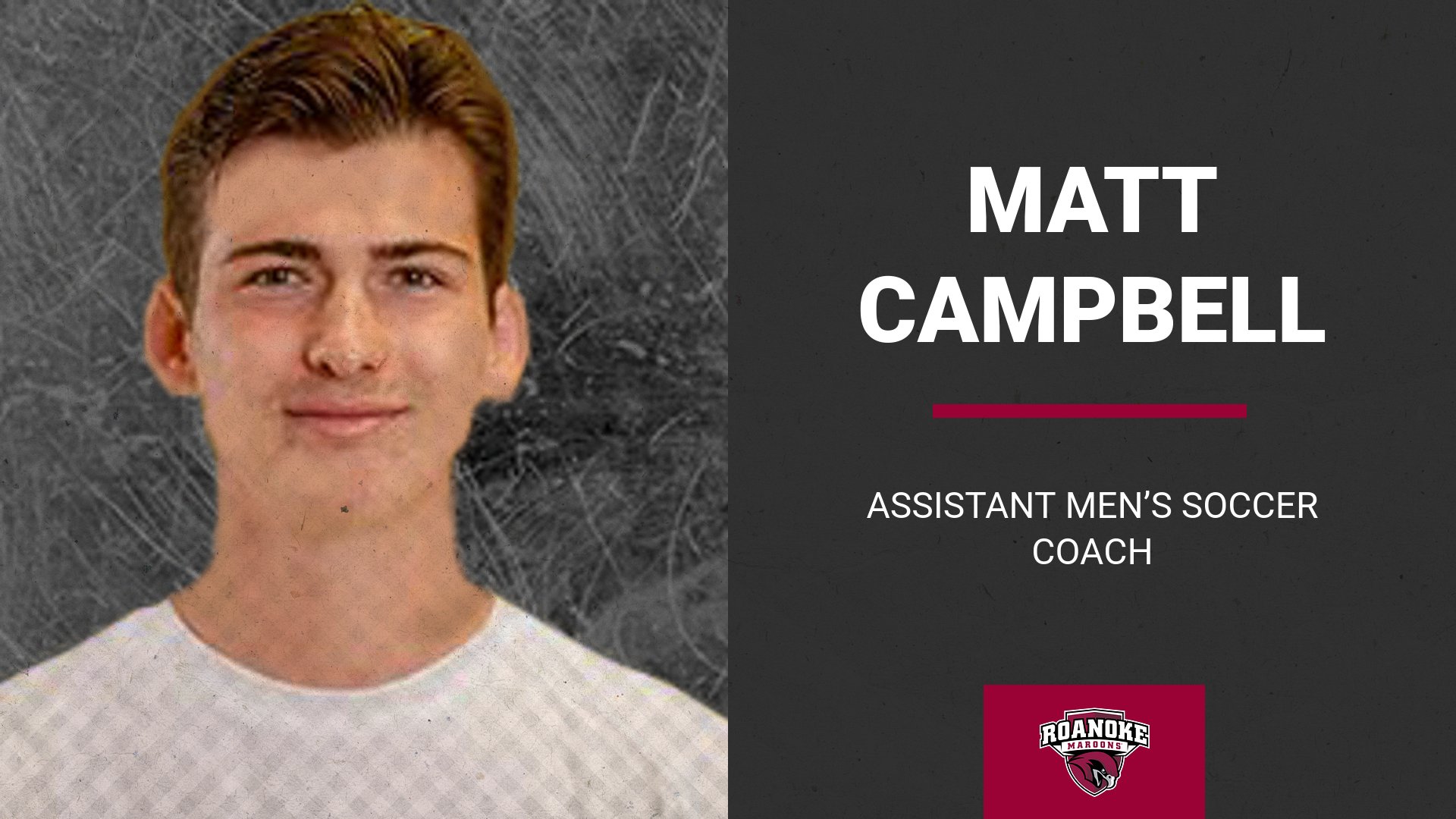 Matt Campbell Named Assistant Men's Soccer Coach