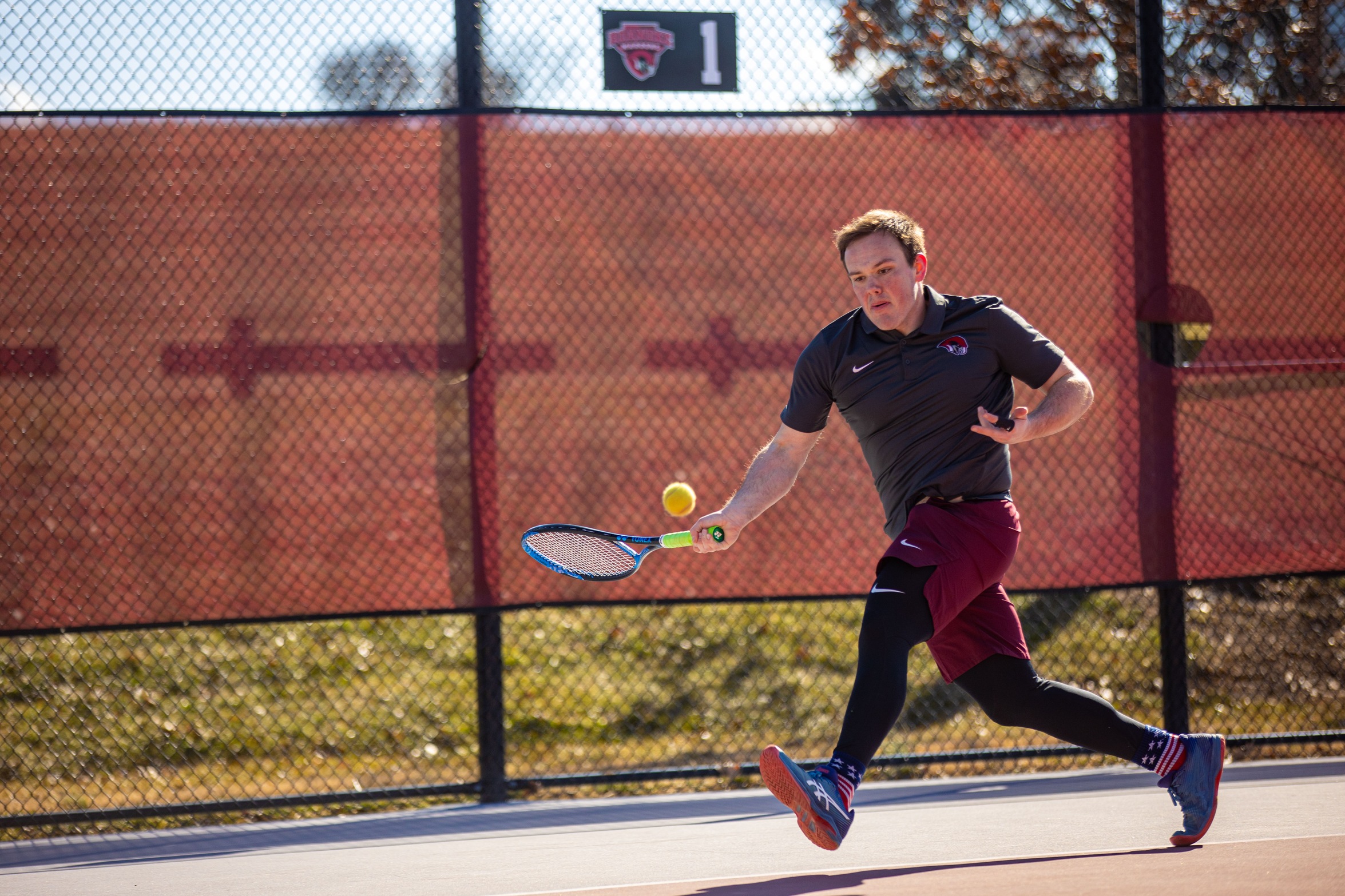 action photo of RC tennis player Jack Fishwick