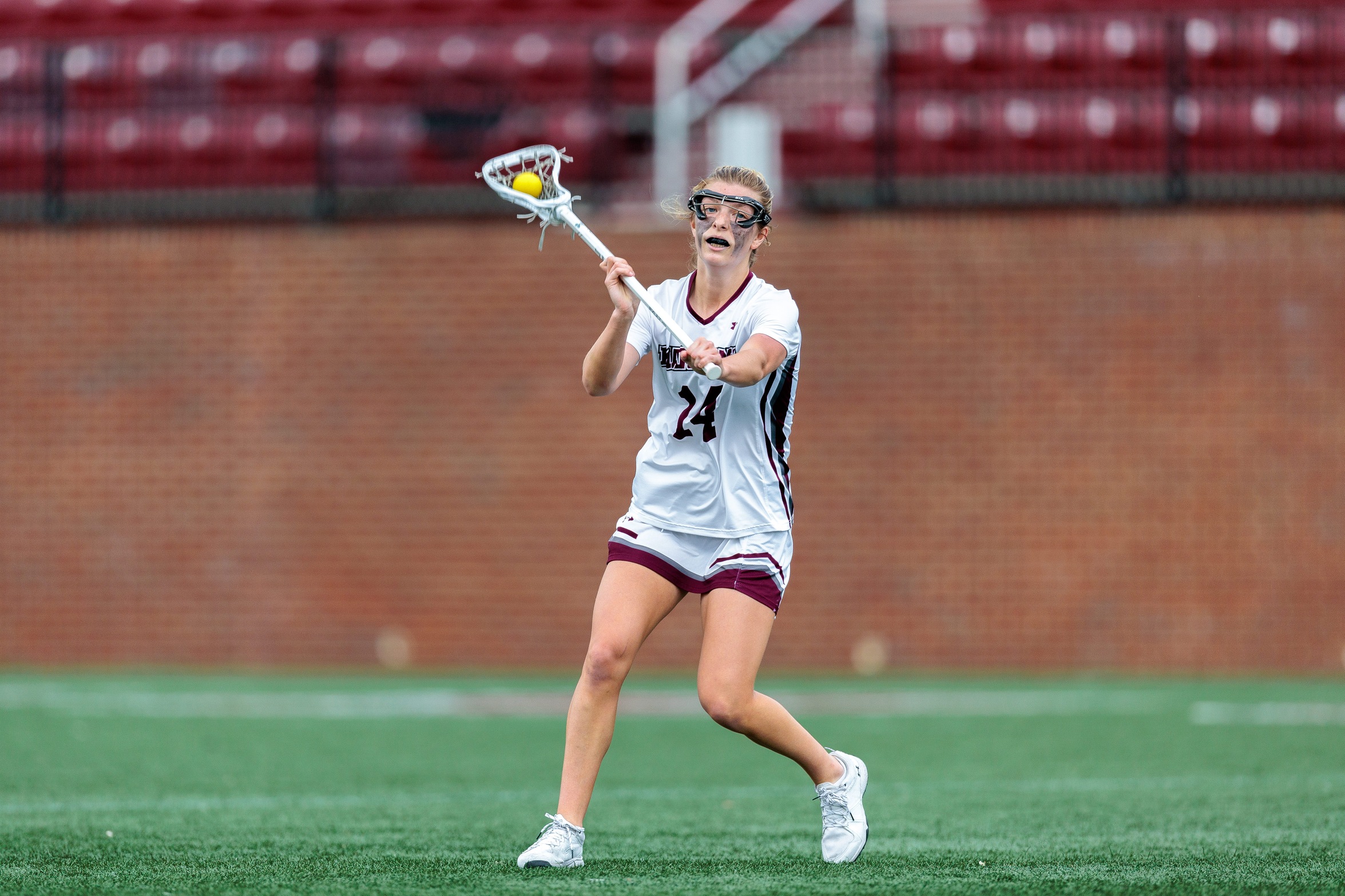 Four Bowman Goals Leads No. 17 Maroons over Lynchburg, 10-7
