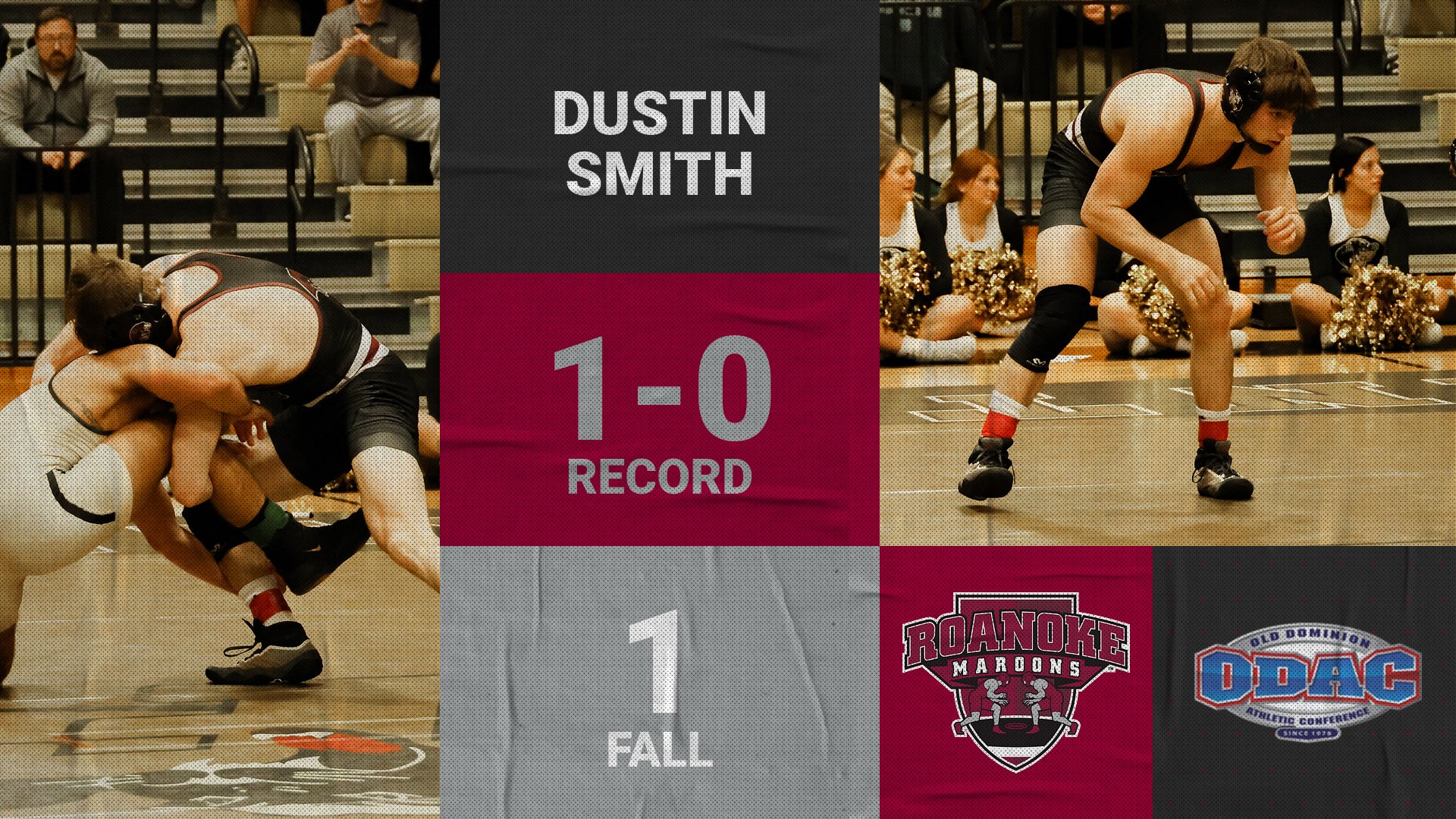 Smith Named ODAC Light Wrestler of the Week