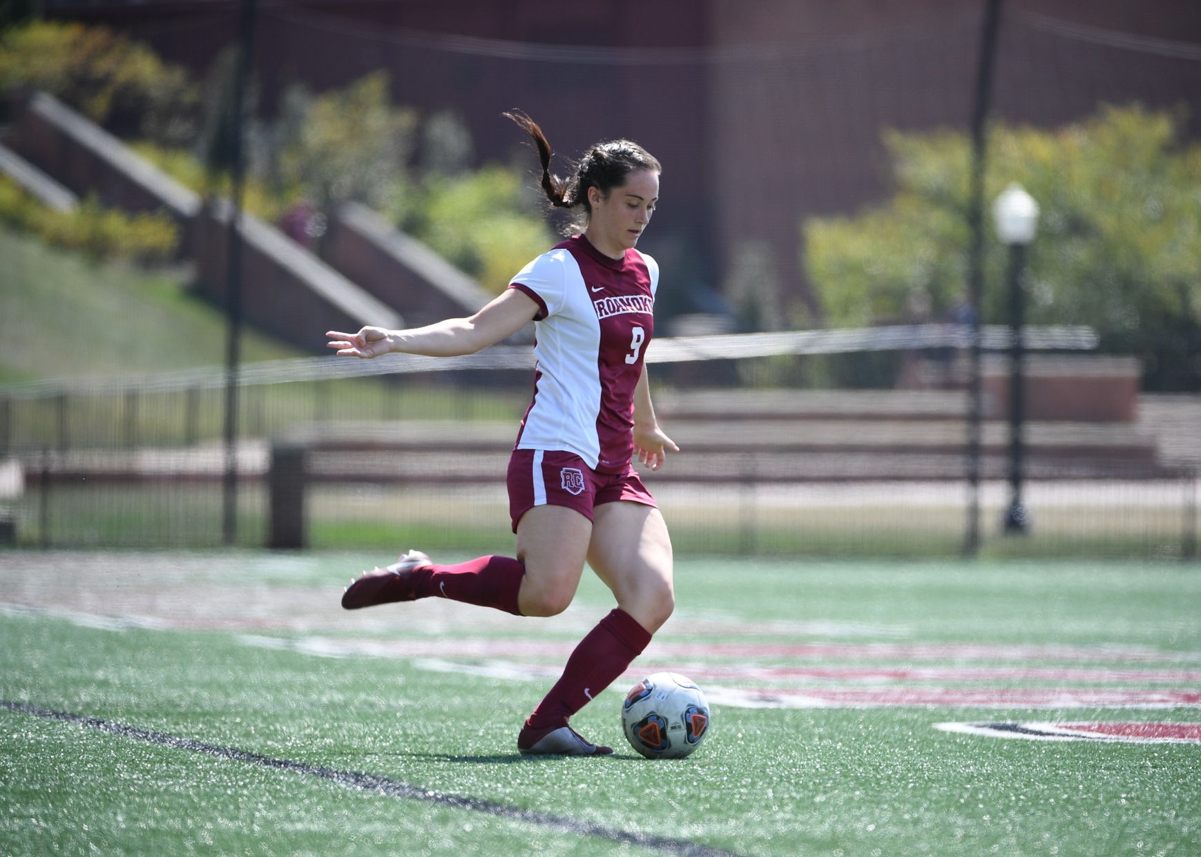action photo of RC soccer player Hailey Davis