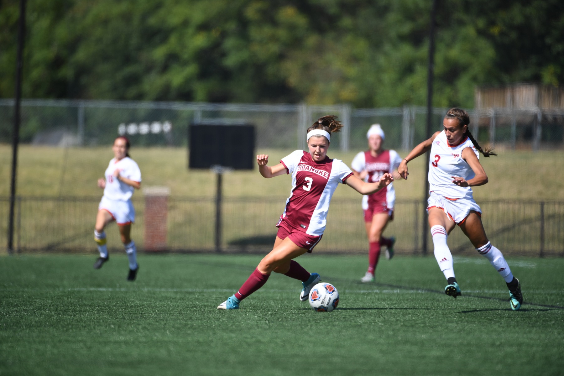 Ellie Schad scored twice in a 5-1 Roanoke win over Emory & Henry