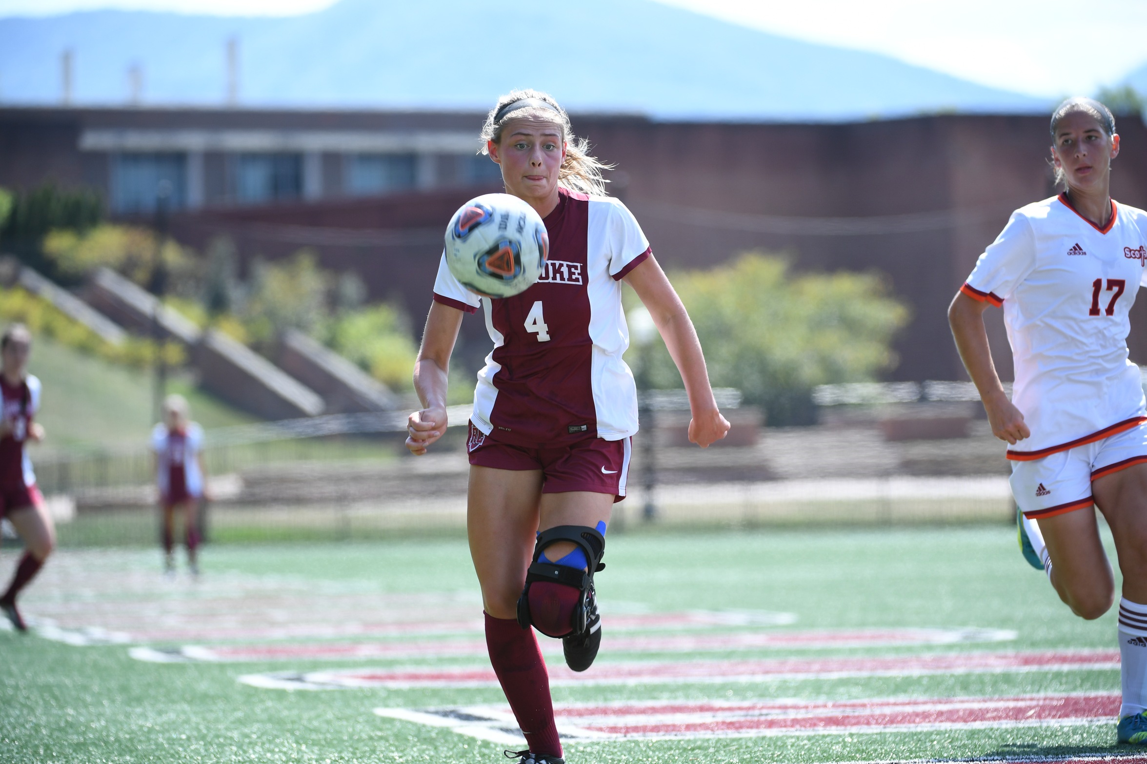 action photo of RC soccer player Tessa Walsh