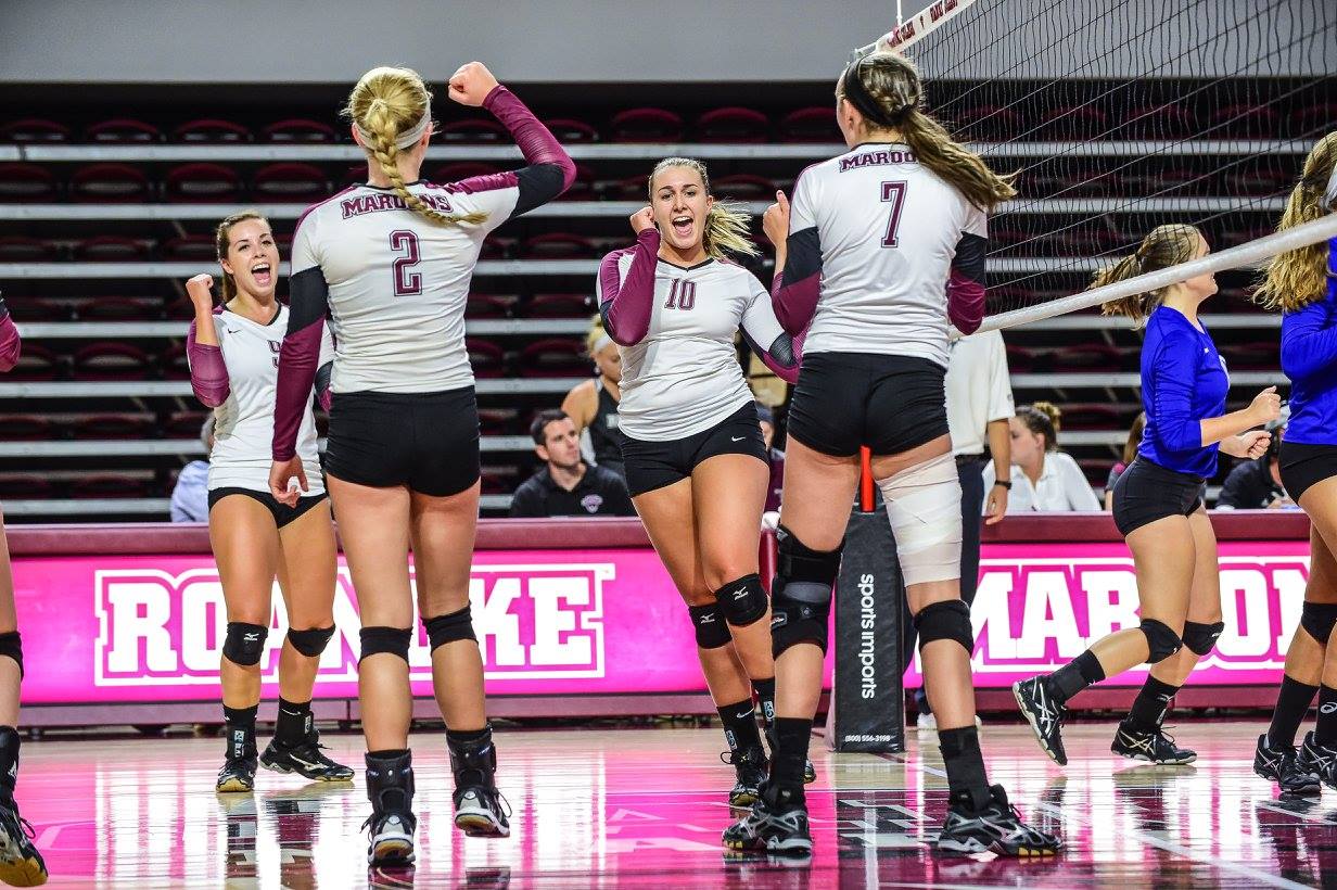 Top-Seed R-MC Knocks Off RC in ODAC Volleyball Qtrs.